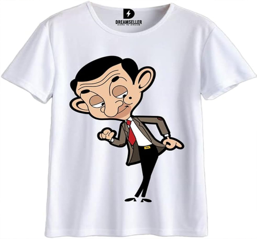  Cotton T - shirt Logo Cartoon Mrs. Bean