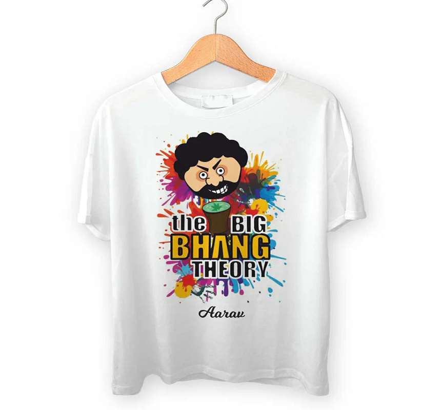 Trendy Holi T - shirt Cotton