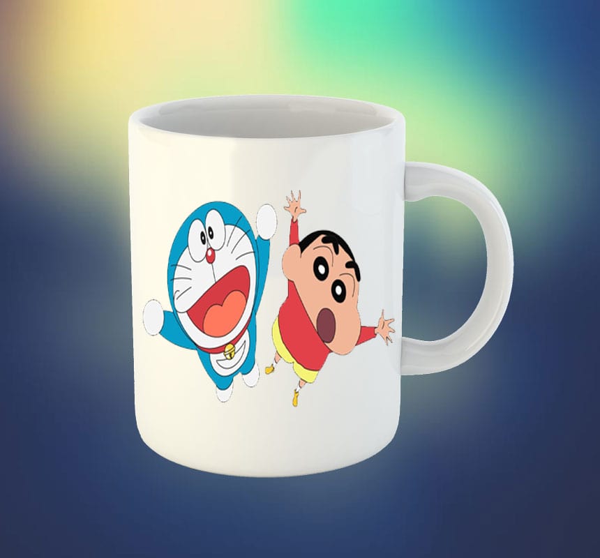 ShinChan and Doraemon  Coffee Mug