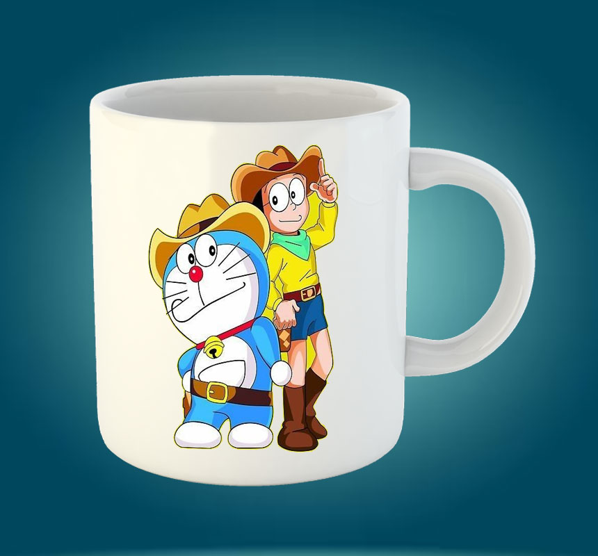 Nobita & Doraemon Coffee Mug