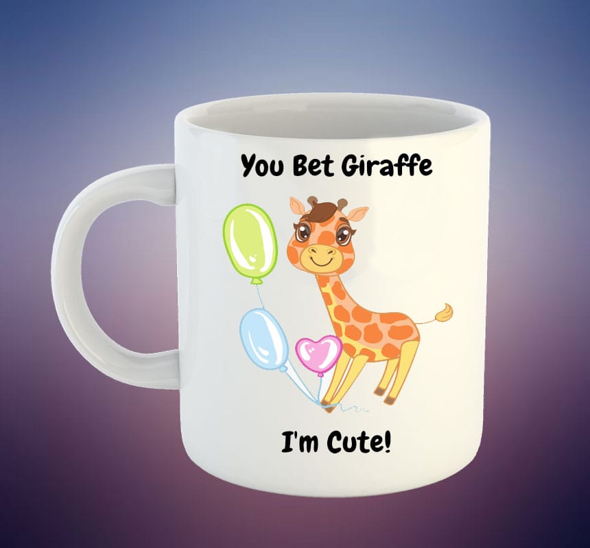 You Bet Giraffe  Coffee Mug