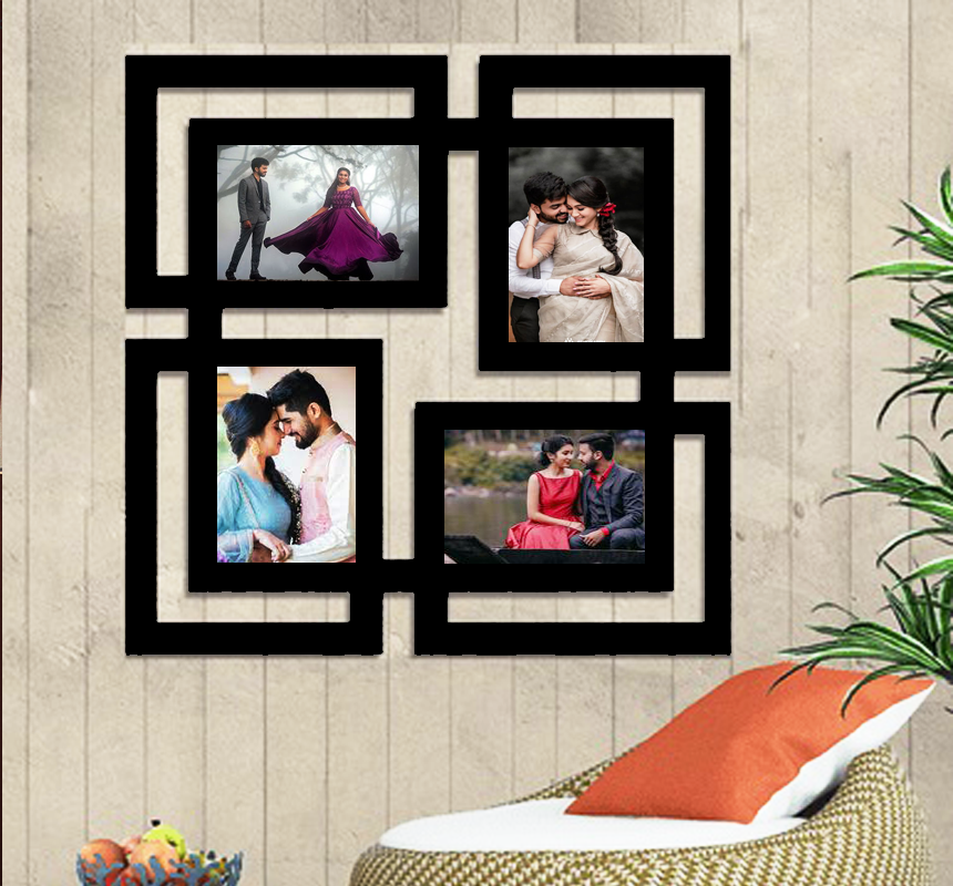 MDF Wall Collage Photo Frame 
