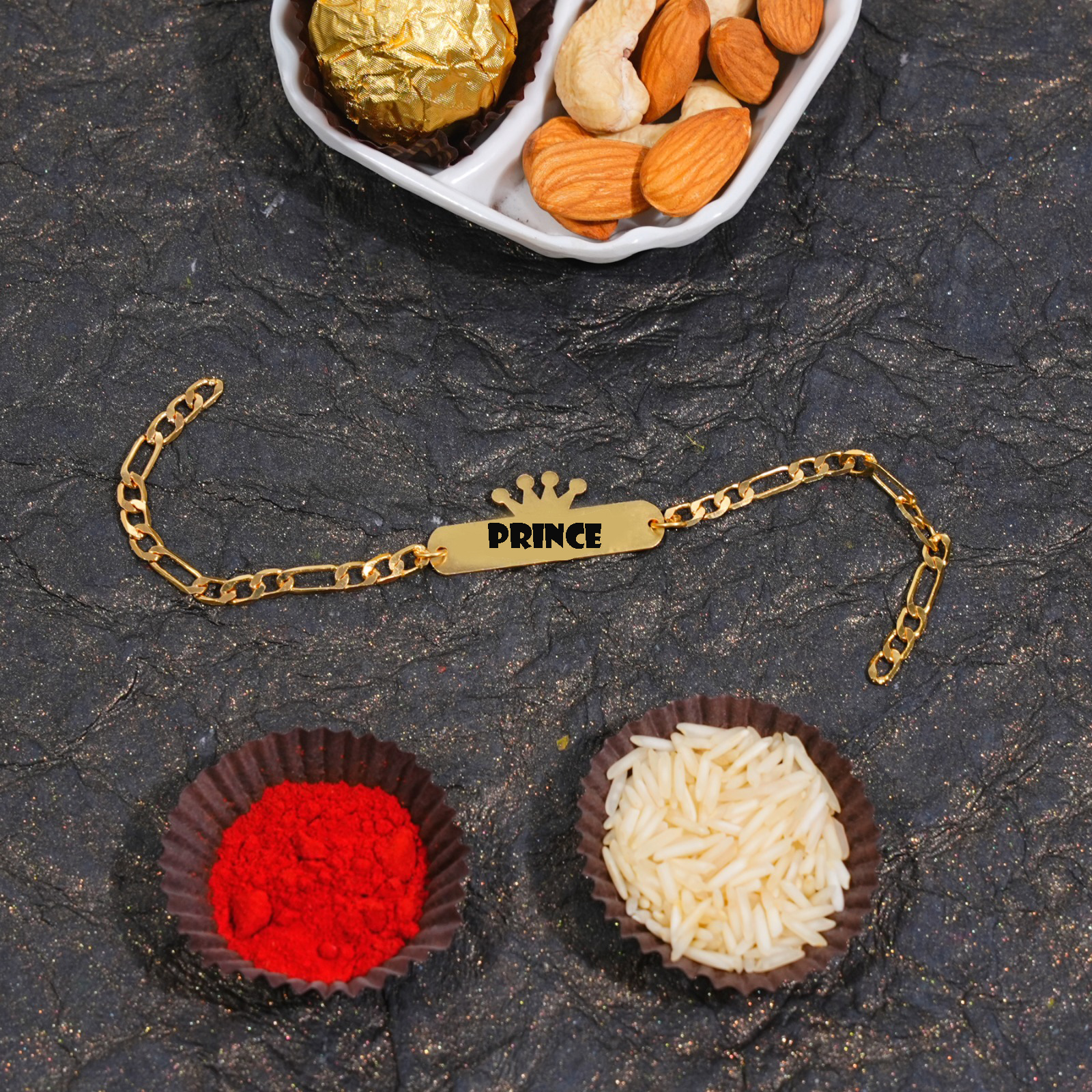 Customized  bacelate  Rakhi 