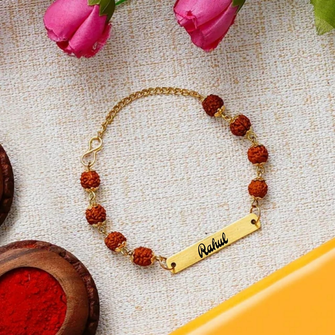 Customized  bacelate  Rakhi 