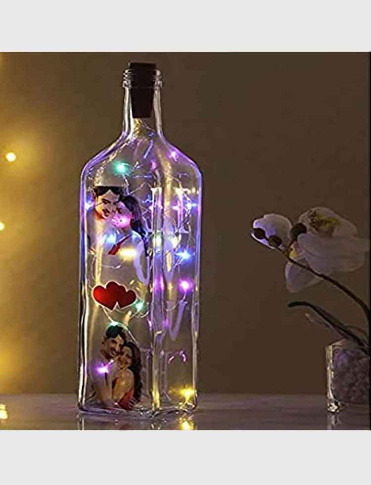 Photo & Led Lamp Light Bottle